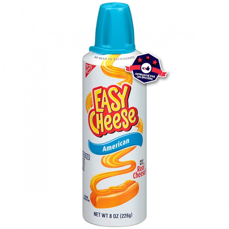 Fromage en bombe Easy Cheese - American