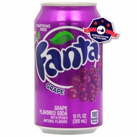 Fanta Grape - Soda au Raisin - 355ml