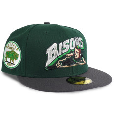 Casquette 59Fifty - Buffalo Bisons - Drop MiLB - Verte et Grise