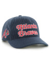 Casquette '47 - Atlanta Braves - Chainscript - Low Crown - Bleu Marine