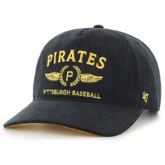 Casquette '47 - Pittsburgh Pirates - Sky High - Low Crown Hitch - Black