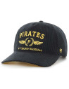 Casquette '47 - Pittsburgh Pirates - Sky High - Low Crown Hitch - Black