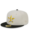 Casquette New Era 59fifty - Houston Astros - Two Tone Stone - Gris