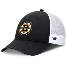 Casquette Fanatics - Boston Bruins - Authentic Pro - Trucker - Noir
