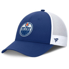 Casquette Fanatics - Edmonton Oilers - Authentic Pro - Trucker - Bleu