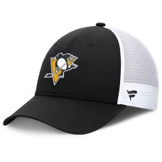 Casquette Fanatics - Pittsburgh Penguins - Authentic Pro - Trucker - Noir