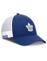 Casquette Fanatics - Toronto Maple Leafs - Authentic Pro - Trucker - Bleu