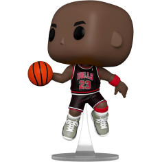 NBA Legends POP! - Basketball Figurine - Michael Jordan portant des Jordans - 9 cm