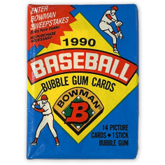 Pack Trading Cards MLB - 1990 Bowman - 14 cartes