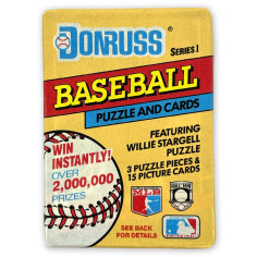 Pack Trading Cards MLB - Donruss Series 1 - 15 cartes