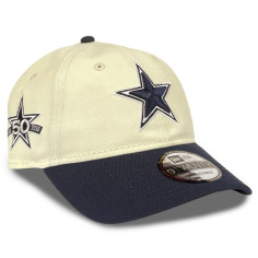 Casquette 9Twenty - New Era - Dallas Cowboys - 50 years - Chrome