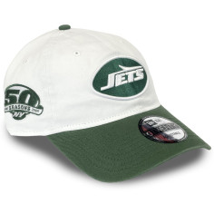 Casquette 9Twenty - New York Jets - 50 seasons - White and Green - New Era