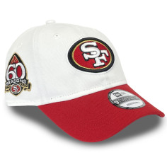 Casquette 9Twenty - San Francisco 49ers - 60 seasons - White and Red - New Era