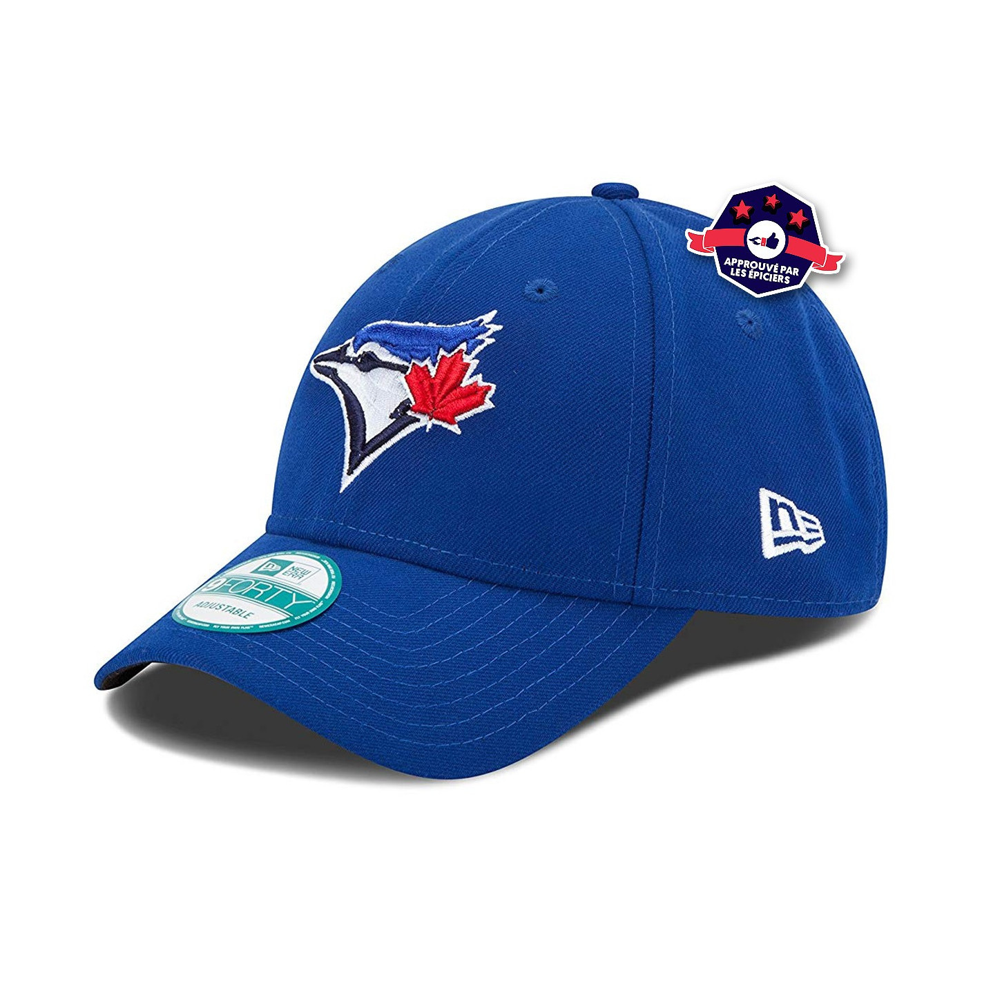 Casquette ajustable Snapback 9FIFTY des Blue Jays de Toronto New Era noir  sur noir - Noir