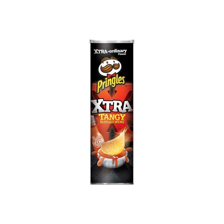 Chips Pringles parfum Xtra Tangy Buffalo Wing
