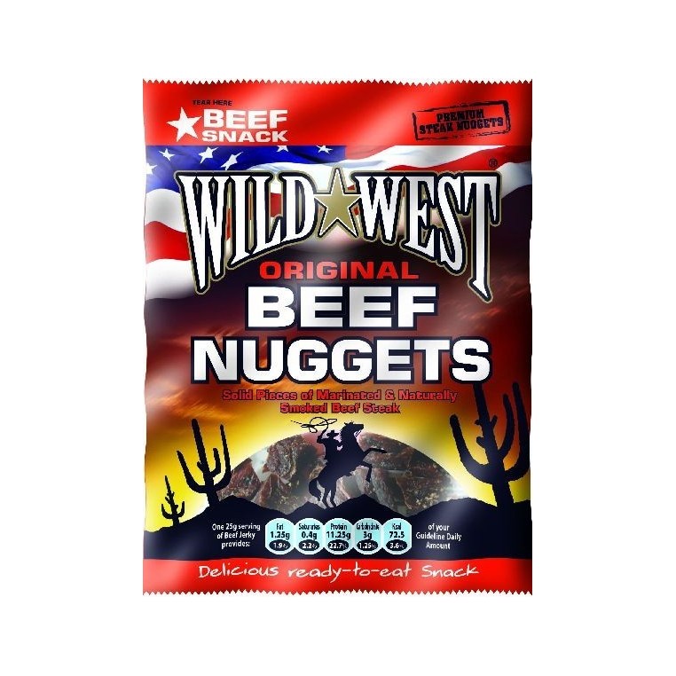 Beef Jerky Wild West - Nuggets