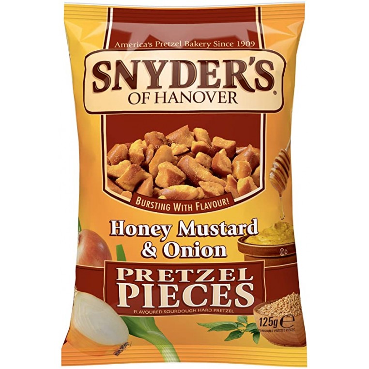 Snyder's - Honey Mustard Onion - Pretzel Pieces