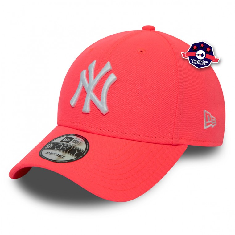 9Forty - Yankees - Rose Fluo
