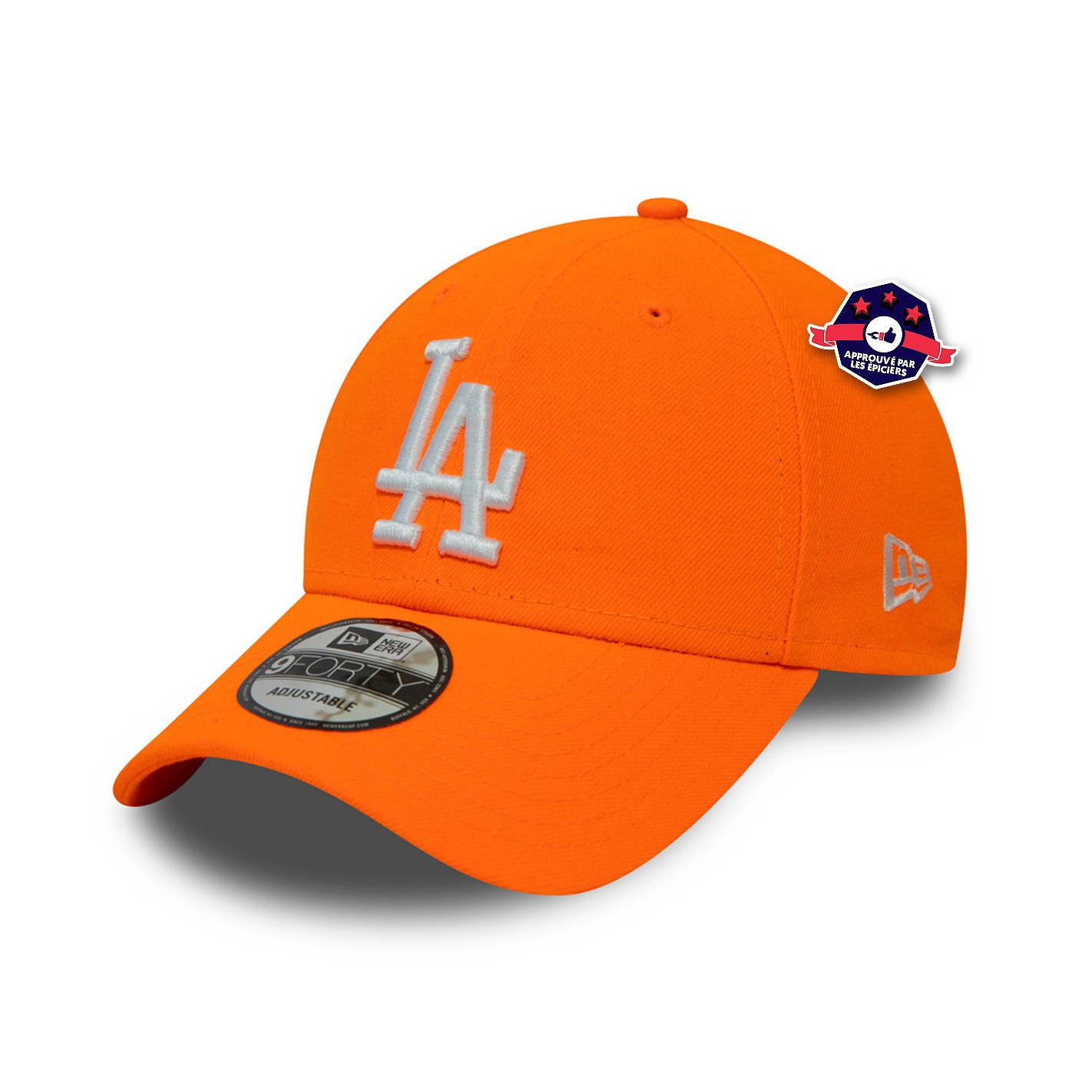 Casquette LA Dodgers - Orange Fluo