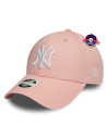 Casquette Femme New Era - NY Yankees - Rose