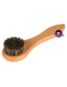 Brosse de nettoyage pour casquettes en bois