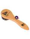 Brosse de nettoyage pour casquettes en bois