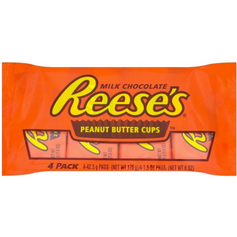 Reese's Pack de 4 sachets de 2 tartelettes Peanut Butter
