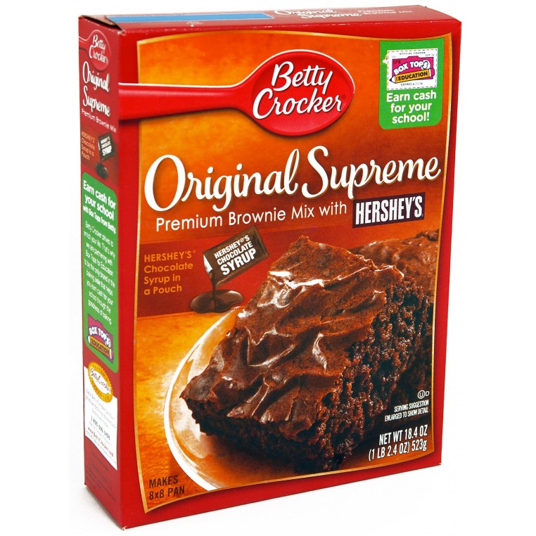 Préparation pour Brownie Betty Crocker Original Supreme