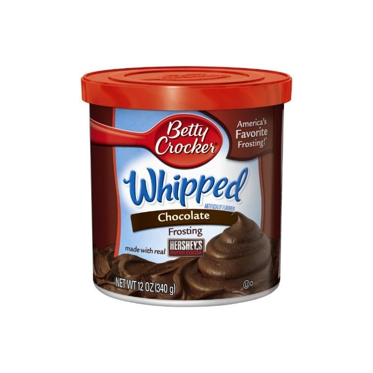 Nappage au chocolat "Whipped" Betty Crocker