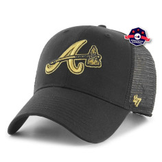 Casquette Trucker - Atlanta Braves - Black