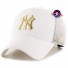 Casquette New York Yankees Branson Metallic Mvp White