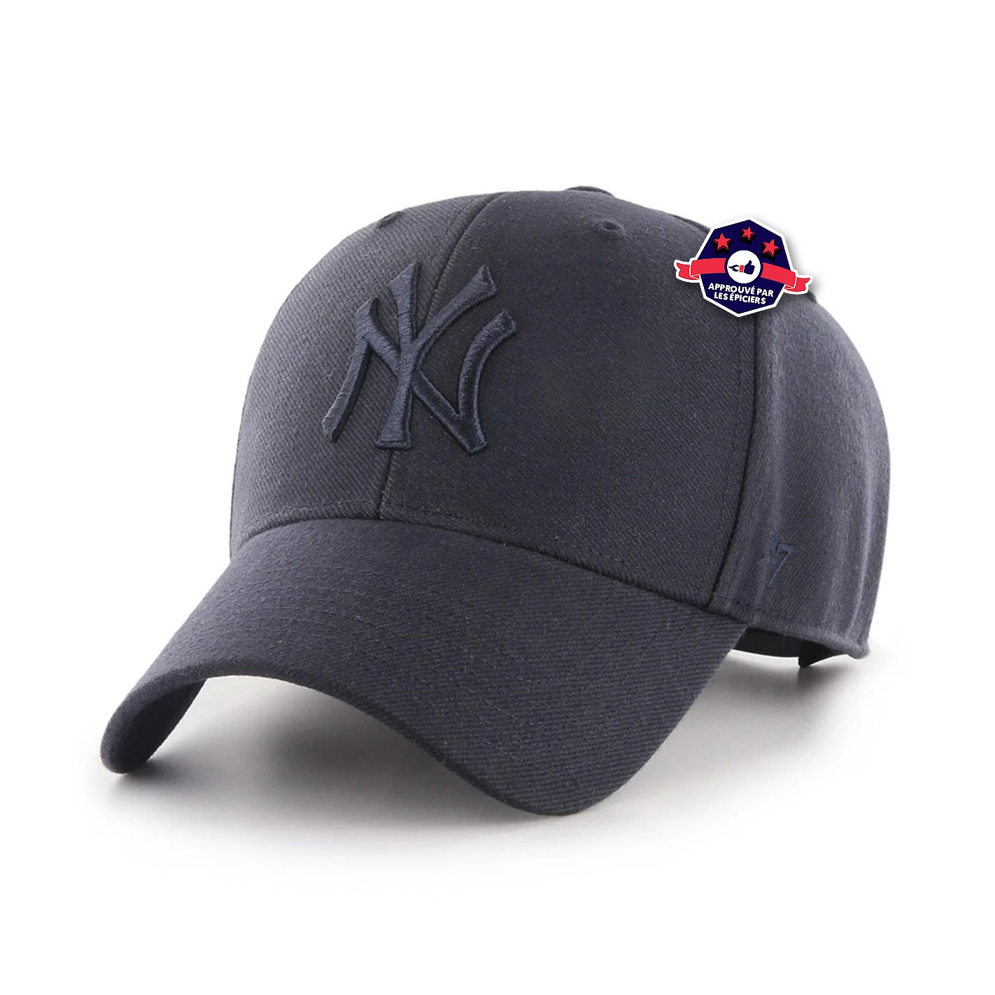 CASQUETTE NY NOIR ET GRIS