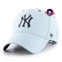 Casquette flexible à logo empilé bleu marine/gris New York Yankees de  marque Fanatics pour hommes