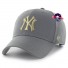 Casquette New York Yankees Metallic Snap Charcoal