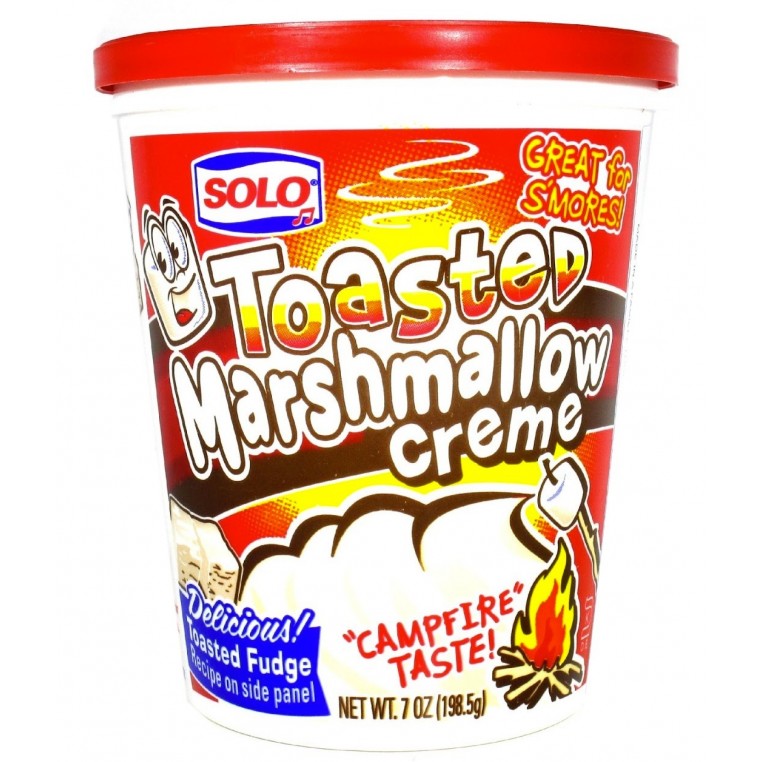 Crème de marshmallow grillée Solo