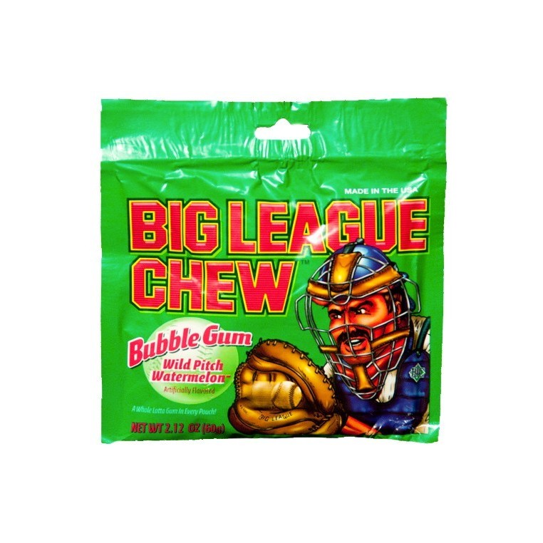 Chewing gums Big League Chew à la pastèque