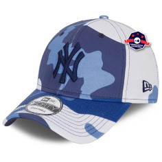 9Forty - New York Yankees - Camo Pack bleu et gris