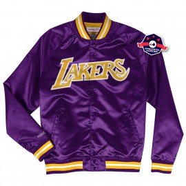 Veste en Satin - Los Angeles Lakers - Mitchell and Ness