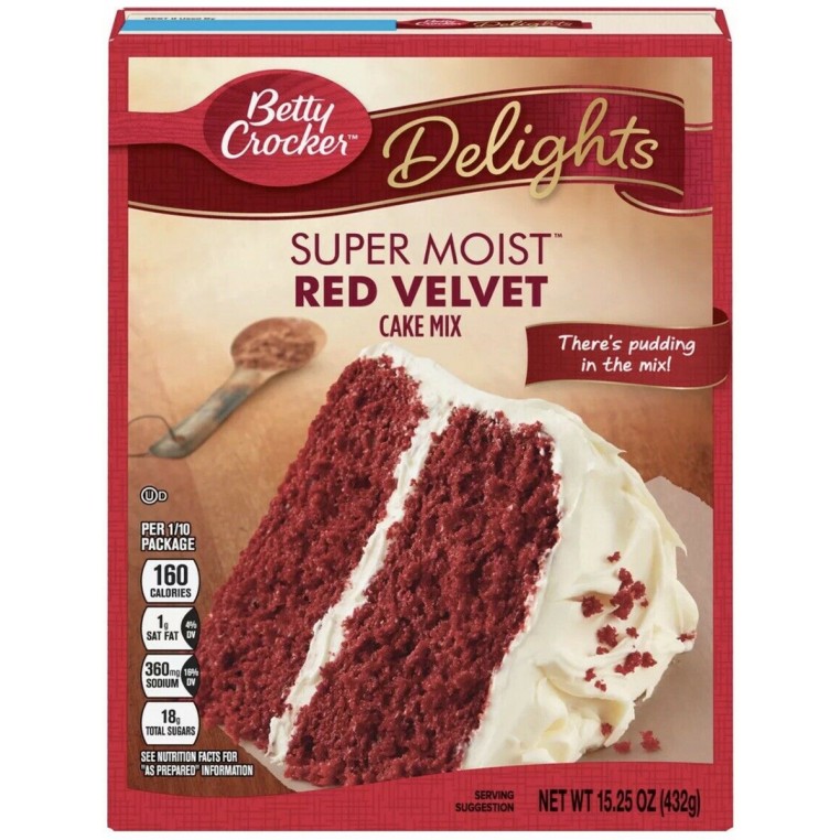 Mix pour Red Velvet Cake - Betty Crocker - Super Moist