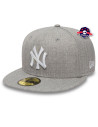 Casquette New Era - New York Yankees - 59Fifty - Gris Chiné