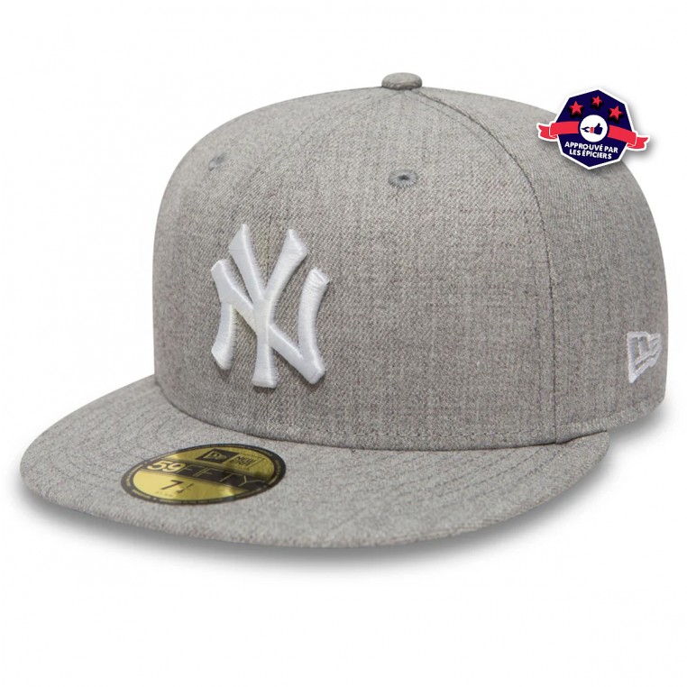 Casquette New Era - New York Yankees - 59Fifty - Gris Chiné