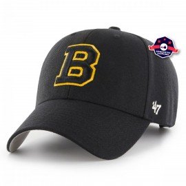 Casquette 47' - Boston Bruins - Noire liseré jaune
