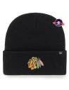 Bonnet '47 NHL Chicago Blackhawks - Noir