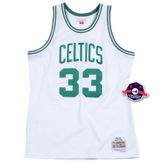 Jersey NBA - Larry Bird - Boston Celtic - Blanc