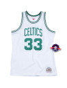 Jersey NBA - Larry Bird - Boston Celtic - Blanc