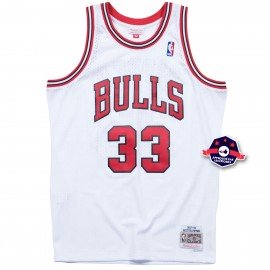Jersey - Scottie Pippen - Bulls - Blanc