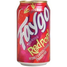 Faygo - Red Pop Strawberry - 355ml