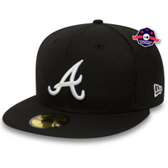 Casquette New Era - Atlanta Braves - 59Fifty - Noire