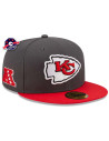 Casquette 59FIFTY - Kansas City Chiefs - Grey