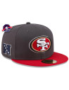 Casquette 59FIFTY - San Francisco 49ers - Grey